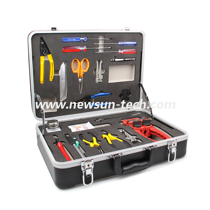 NSK-062 Kit de herramientas de construcción de cable de fibra óptica para exteriores